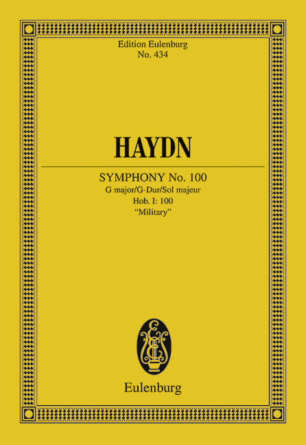 Symphony No.100 in G major Hob. I:100 (Study score)