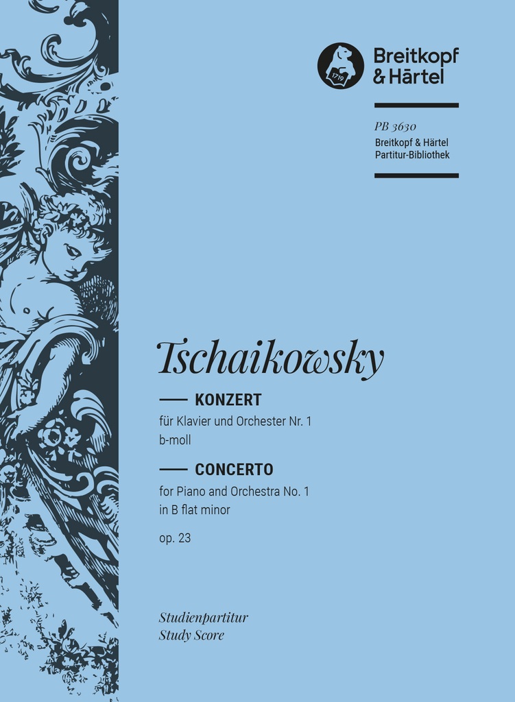 Piano Concerto No.1 in Bb minor, Op.23 (Study score)