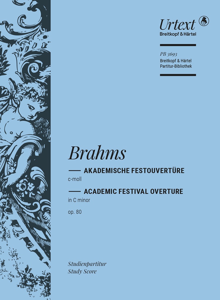 Academic Festival Overture in C minor, Op.80 (Study score)