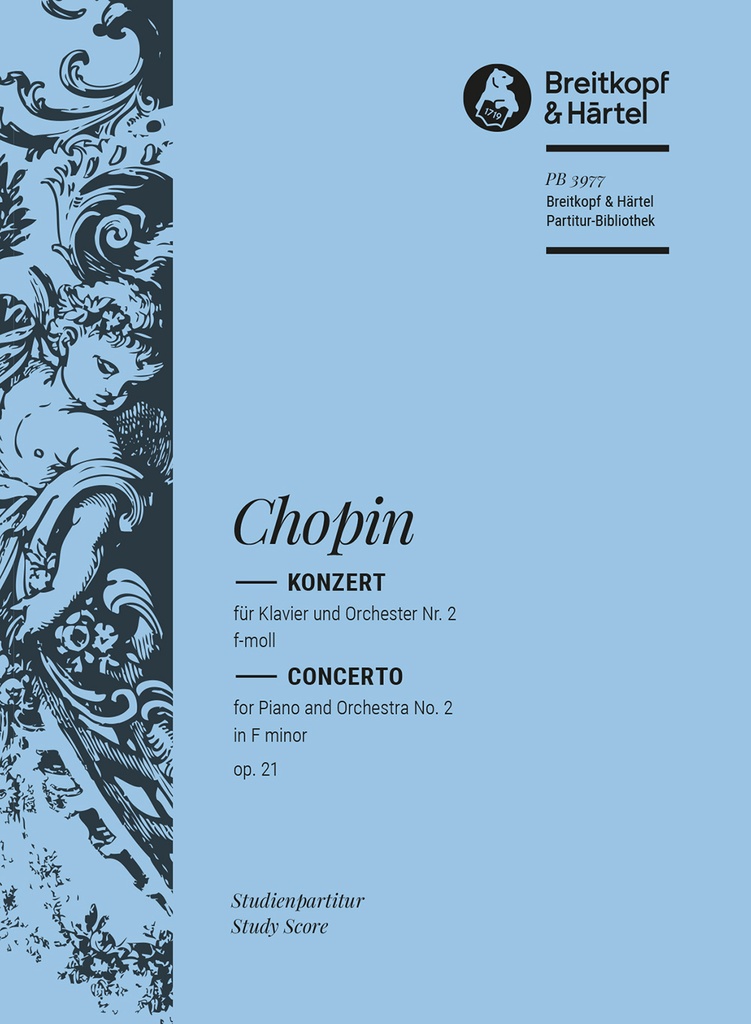 Piano Concerto No.2 in F minor, Op.21 (Study score)