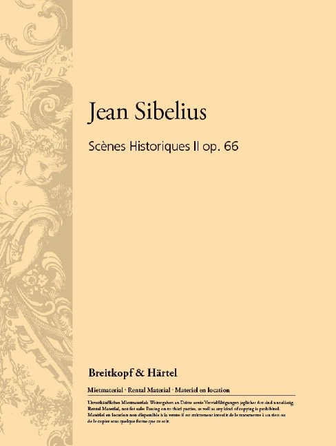 Scènes Historiques II, Op.66 (Study score)