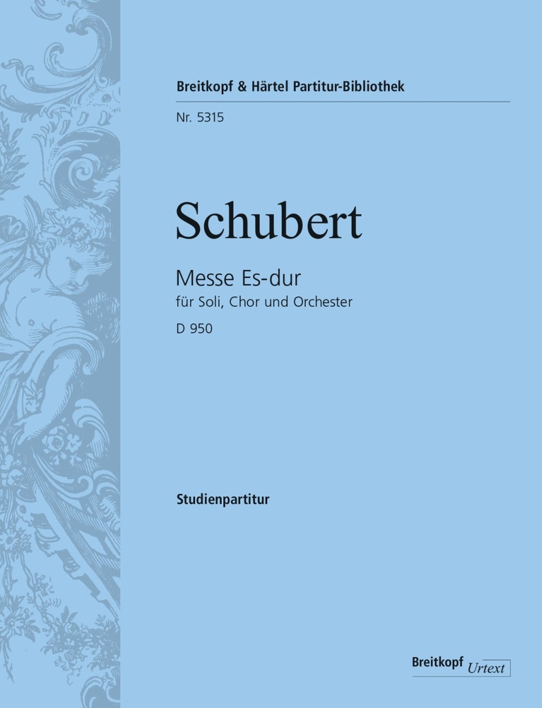 Mass in Eb major, D.950 (Study score)