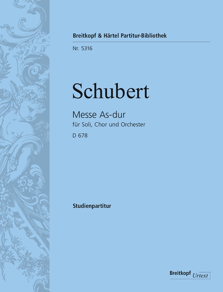 Mass in Ab major, D.678 (Study score)