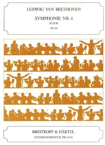 Symphony No.4 in Bb major, Op.60 (Study score)