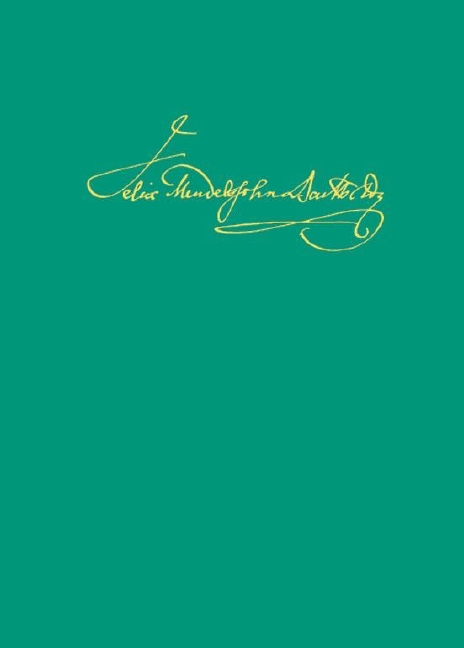 Felix  Mendelssohn Bartholdy, Thematic-Systematic Catalogue of the Musical Works (MWV)