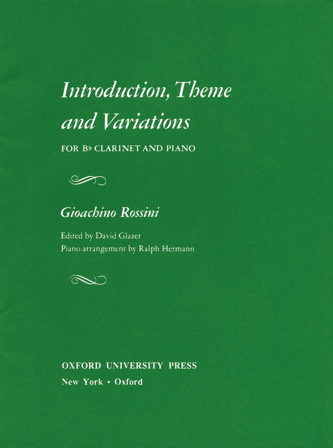 Introduction, theme and variations