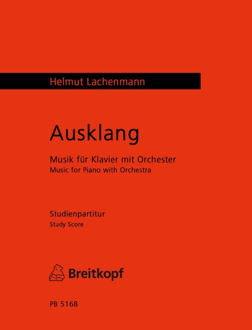 Ausklang (Study score)