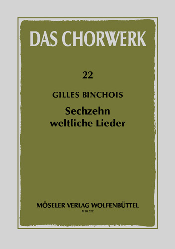 16 Weltliche Lieder