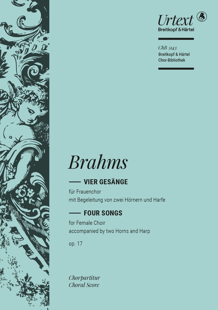 4 Songs, Op.17 (Choral score)
