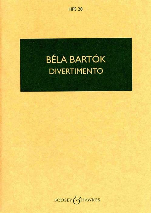 Divertimento for string orch (Study score)