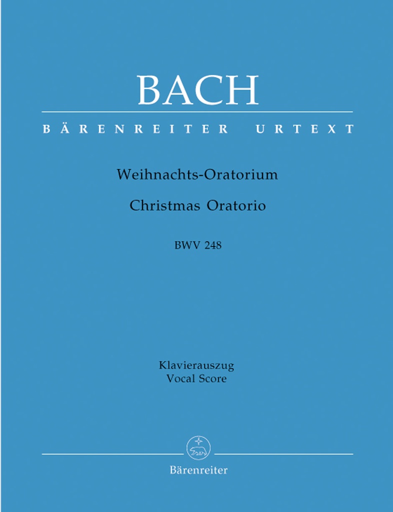 Weihnachts-Oratorium, BWV.248 (Vocal score)