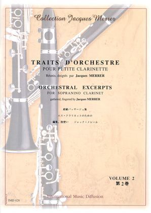 Traits d'Orchestre pour Petite Clarinette - Vol.2