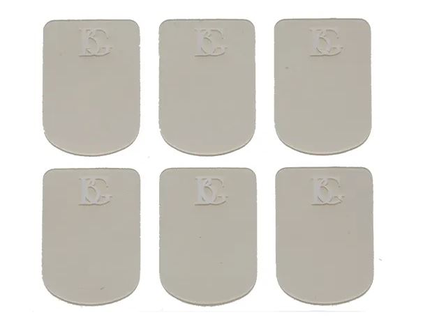 Mouthpiece Cushions BG A12S 0.9 (6 Mondstukplakkers small transparant)