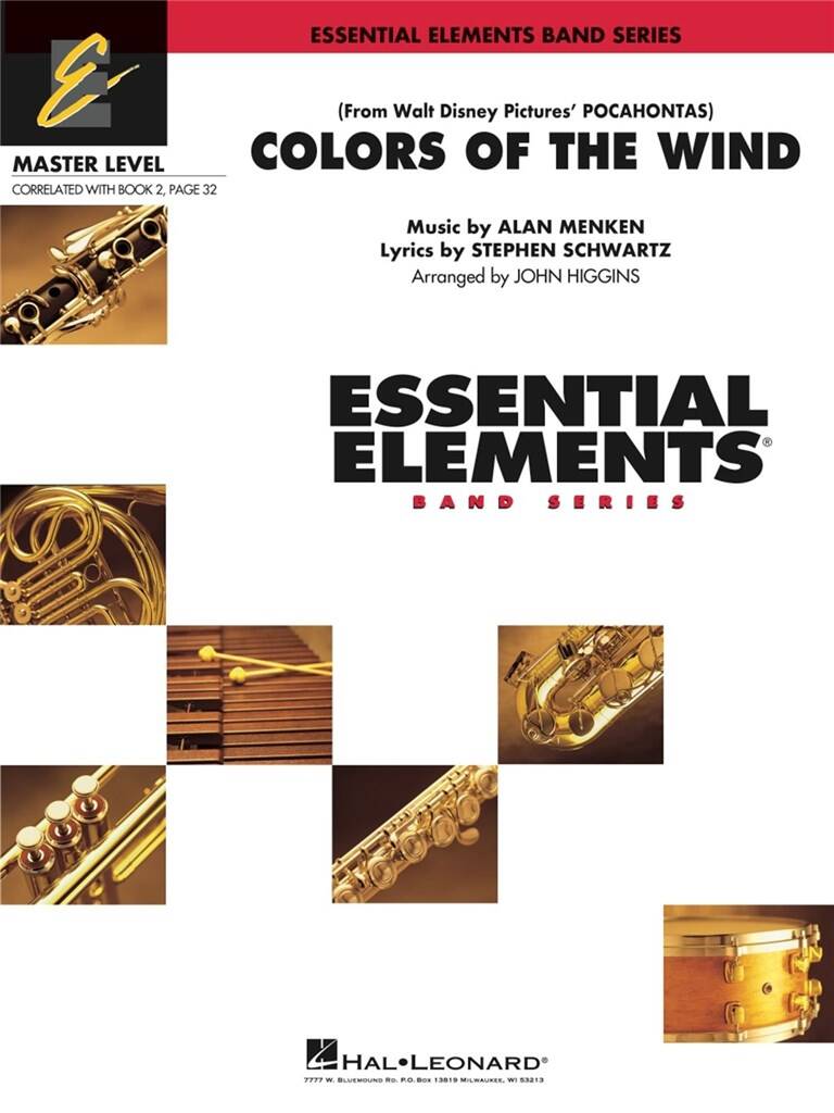 Colors of the Wind (Score & parts)