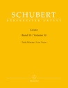 Lieder - Vol. 10 (Low voice)