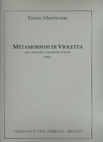 Metamorfosi di Violetta (Score)