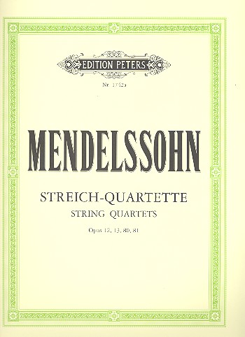 String Quartets, Opus 12, 13, 80, 81