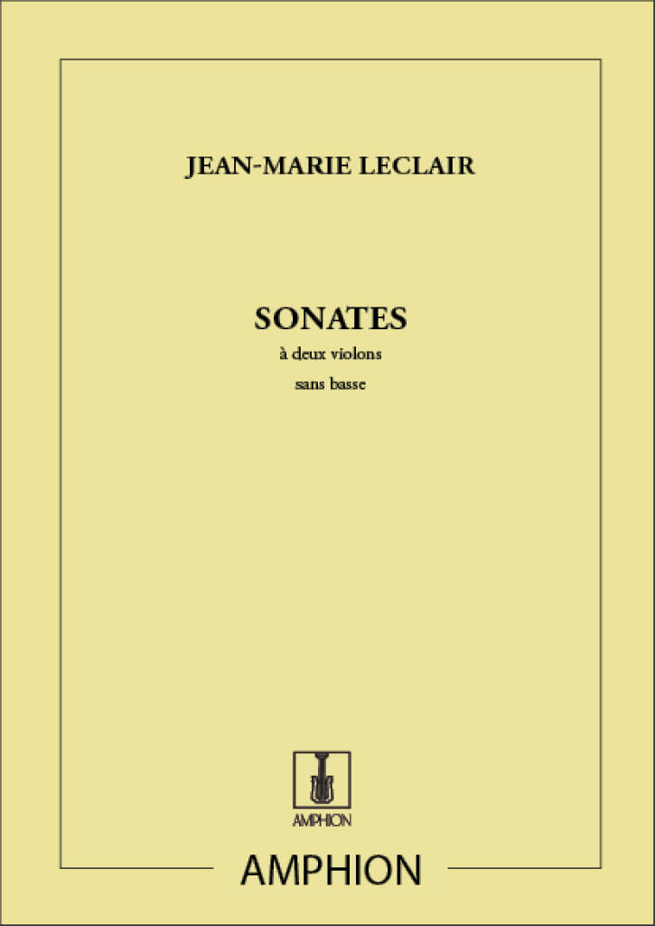 Sonates à 2 Violons sans Basse, Opus 12