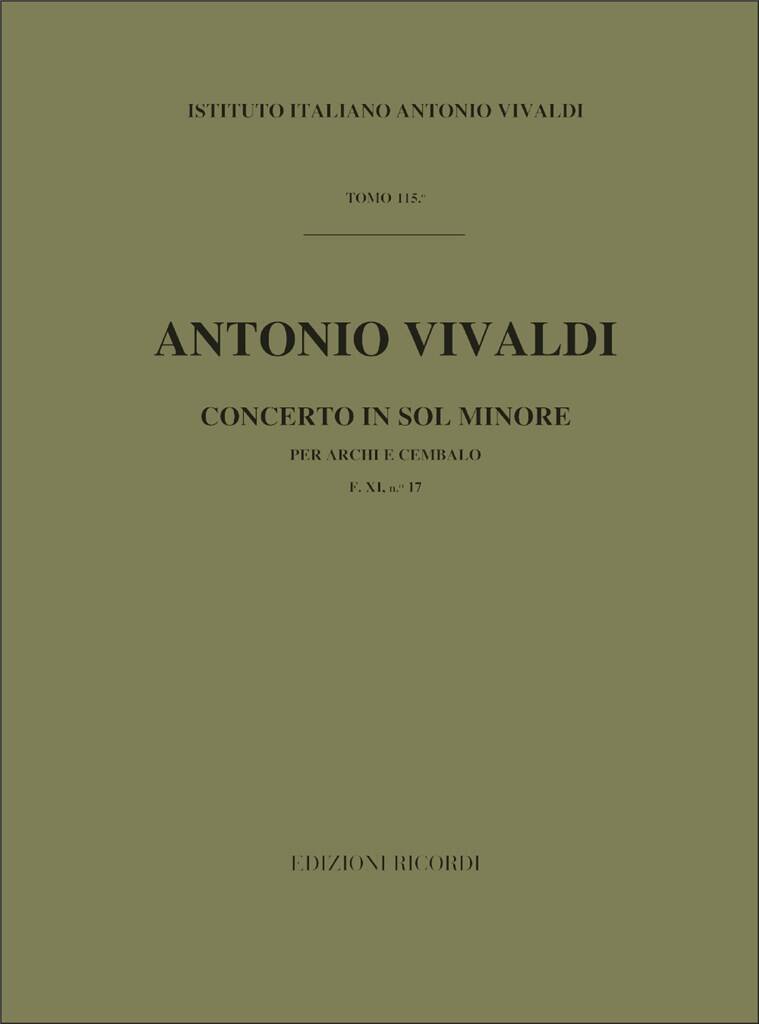 Concerto in Sol Minore, RV 156 (Score)
