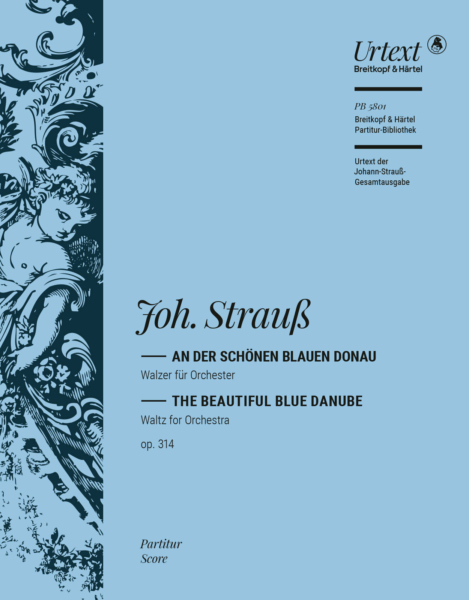 An der schönen blauen Donau, Op. 314 (Full score)