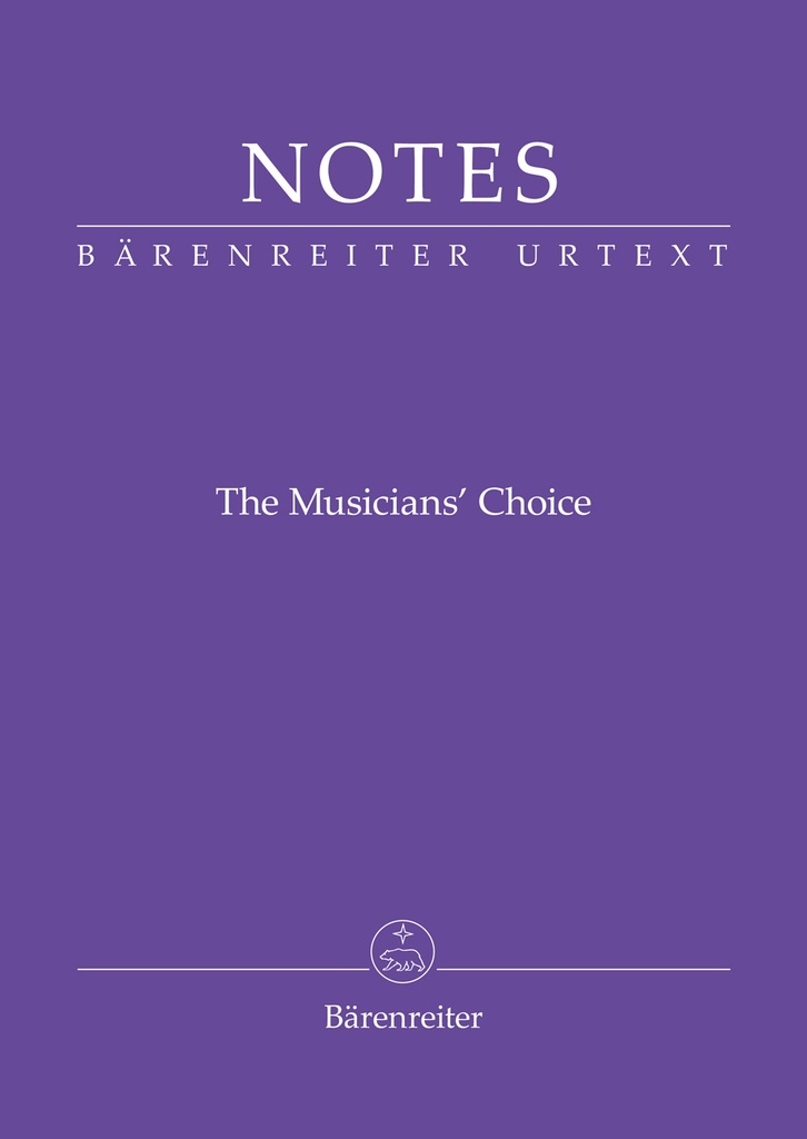 Notes - The Musician's Choice Notebook (Fauré purple cover)