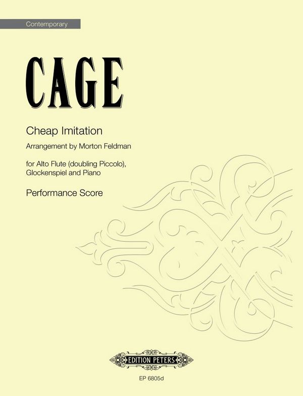 Cheap Imitation for Alto Flute, Glockenspiel and Piano (Performance score)