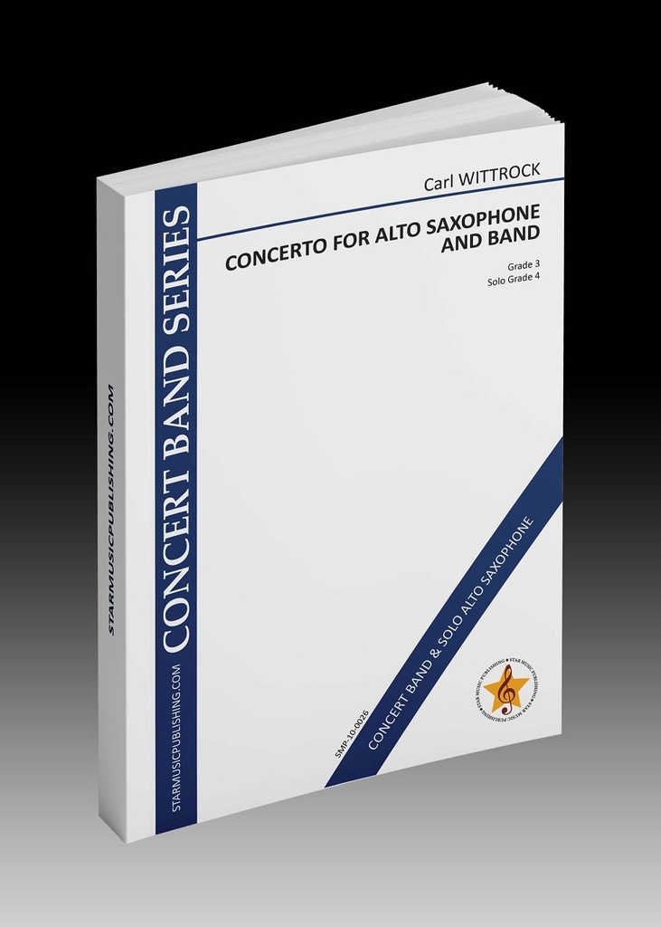 Concerto for Alto Saxophone (Score & parts)