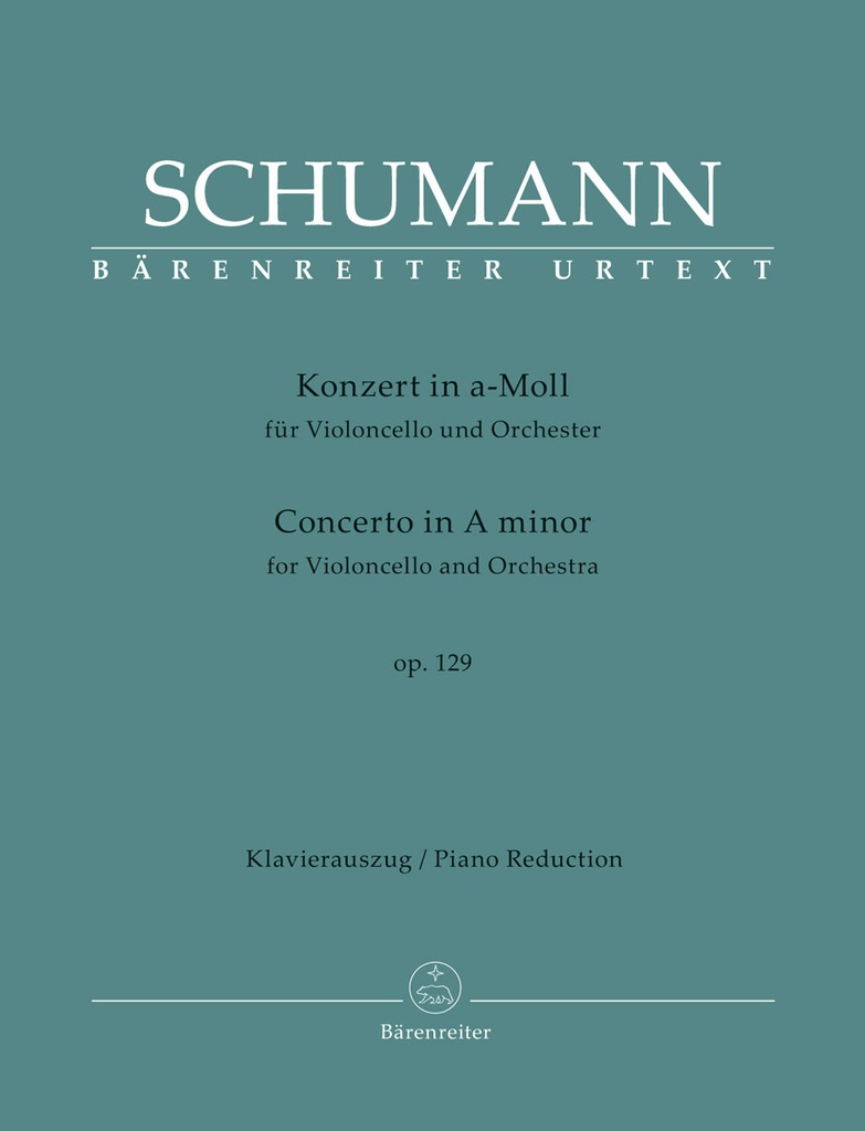 Concerto in a minor, Op. 129 (Klavierauszug)