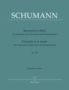 Concerto in a minor, Opus 129 (String quartet parts)
