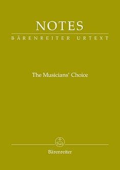 Notes - The Musician's Choice Notebook (Brahms olive green cover)