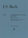 Cembalokonzert Nr.4 A-Dur, BWV. 1055 (Klavierauszug)