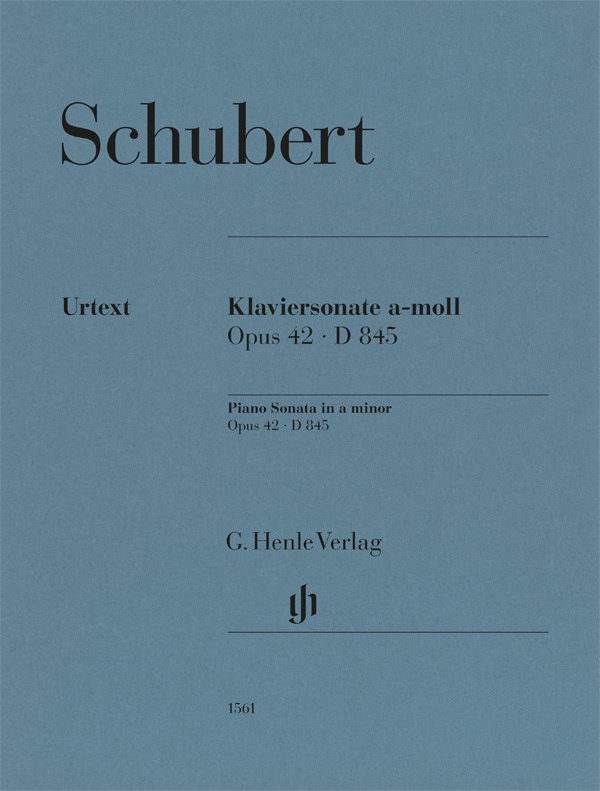 Klaviersonate a-moll, Opus 42 D. 845