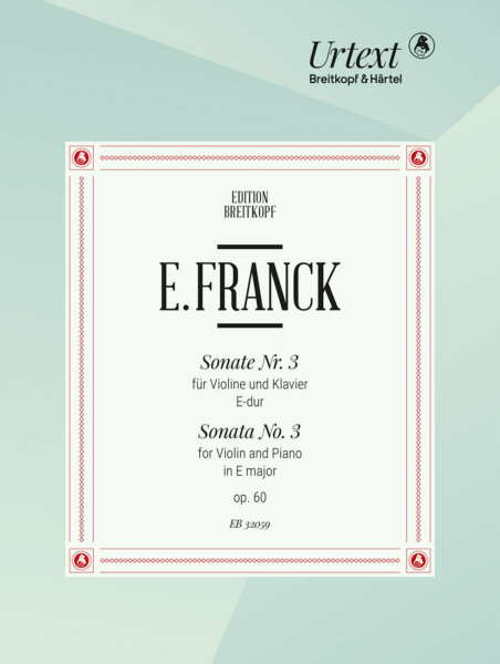 Sonate E-Majeur Nr. 3, Opus 60