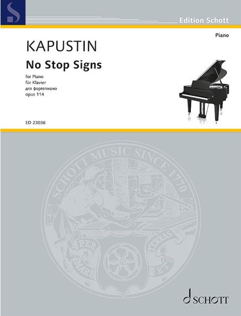 No Stops Signs, Opus 114