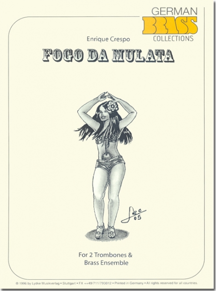 Fogo da Mulata (Für ensemble - Score & parts)