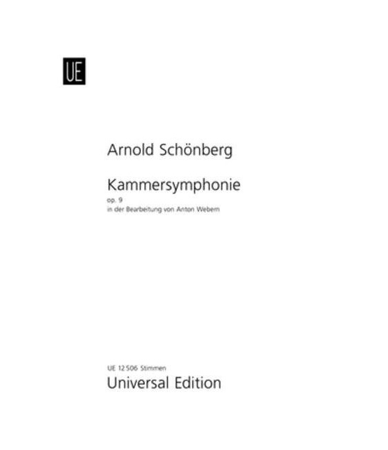 Chamber Symphony No.1 (Parts without piano)