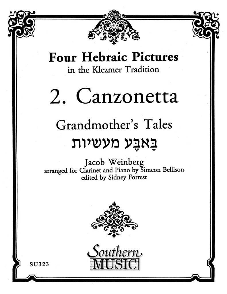 4 Hebraic Pictures: 2. Canzonetta