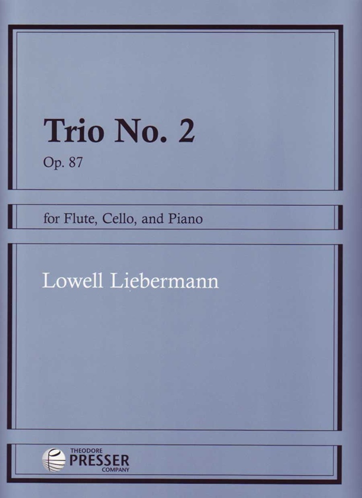 Trio No.2 for Flute, Cello and Piano, Opus 87