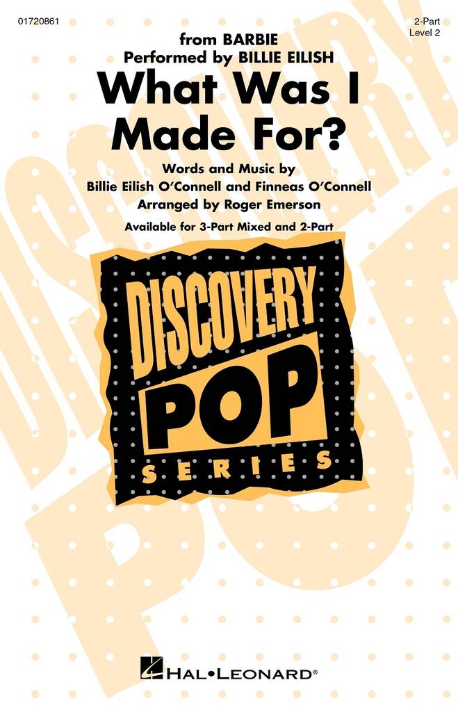 What was I made For? (From Barbie)