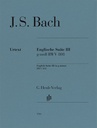 English Suite no.3 in g minor, BWV.808