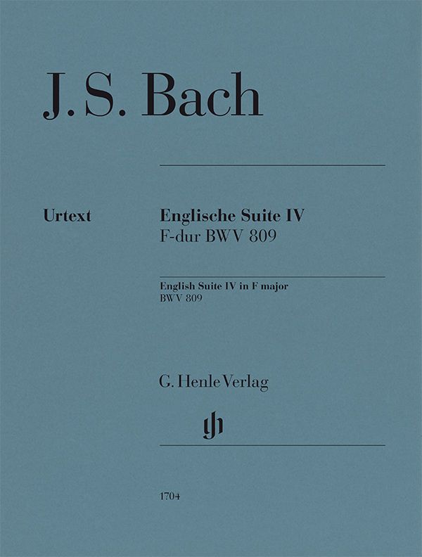 English Suite no.4 in F Major, BWV.809