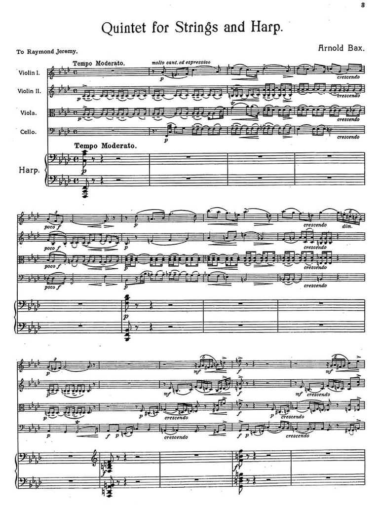 Quintet for Harp and Strings