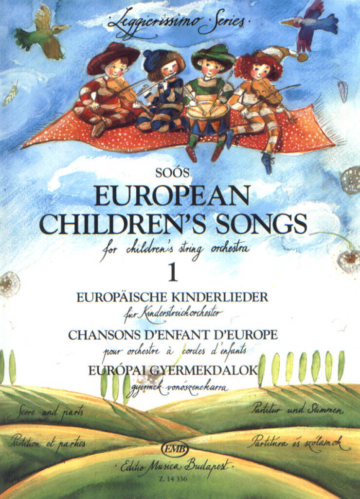 European Children's Songs - Vol.1 (Score & parts)