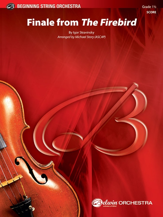 Finale from The Firebird (Beginning string orchestra) (Score & parts)