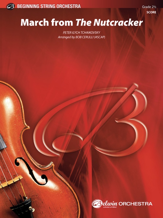 March from The Nutcracker (Beginning string orchestra) (Score & parts)