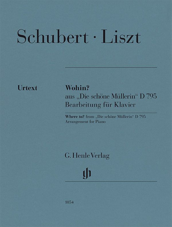Wohin? aus „Die Schöne Müllerin“ D.795
