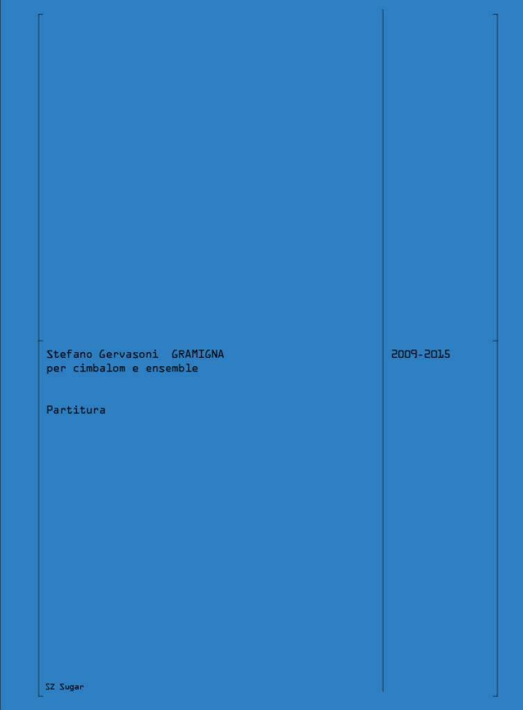 Gramigna (Full score)