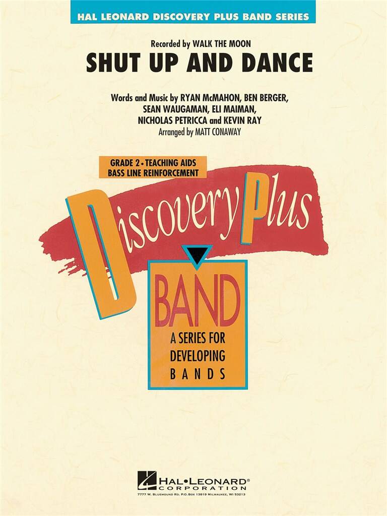 Shut up and Dance (Score & parts)