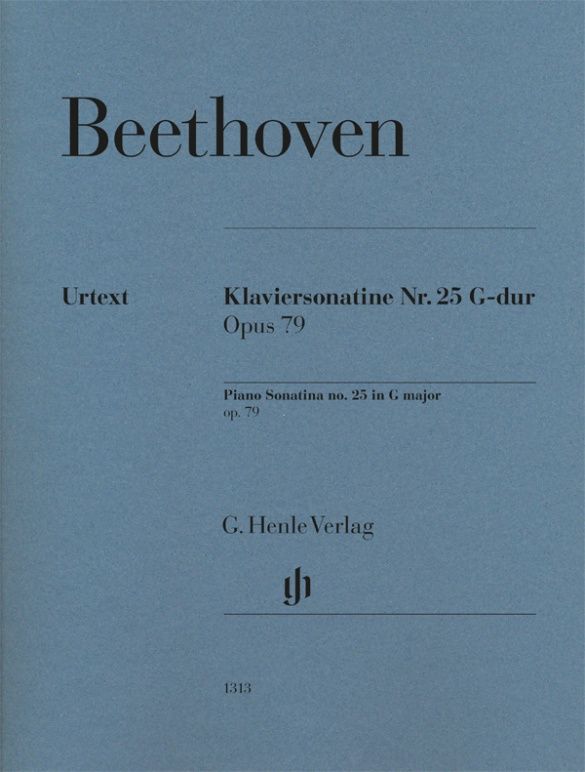 Piano Sonatina no. 25 G major op. 79