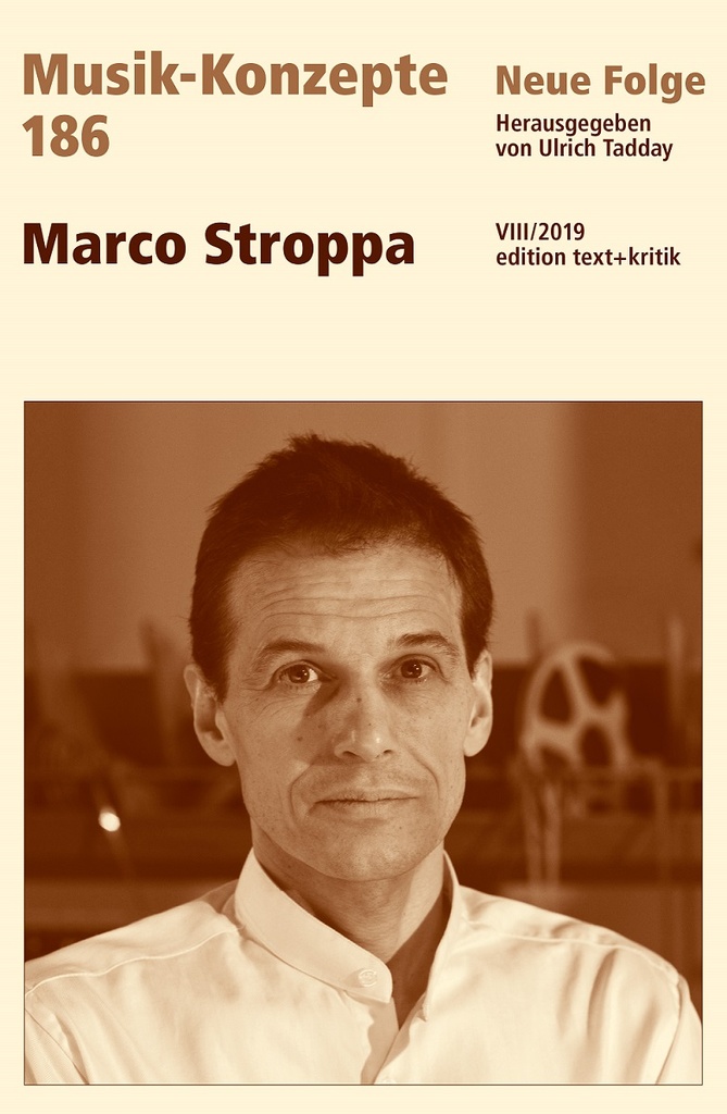 Musik-Konzepte Band 186 Marco Stroppa